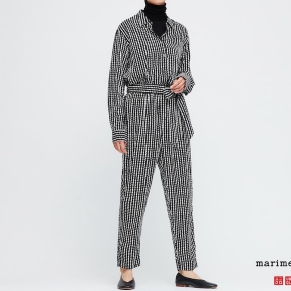 Marimekko for Uniqlo Pants - Marimekko For Uniqlo Rayon Jumpsuit Sz L